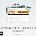 kako narediti spletno stran