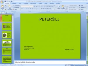 Pomoč pri prezentaciji