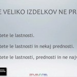 predstavitev izdelka
